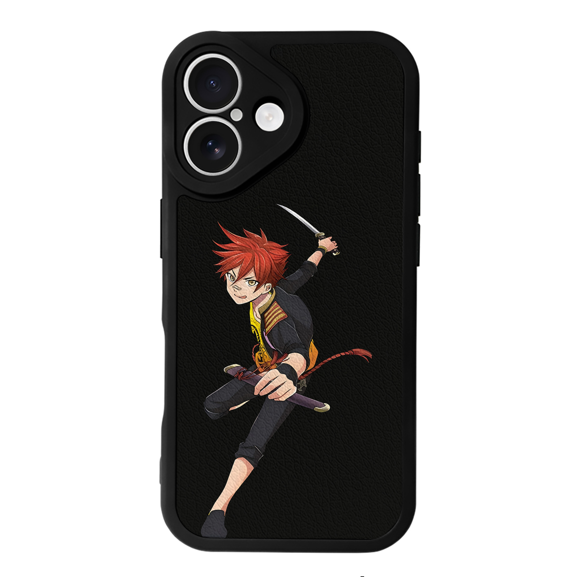 （画像用） 刀剣乱舞 Touken Ranbu 【iPhone 16シリーズ対応】シリコンスマホケース（レザー調） 材質：シリコン